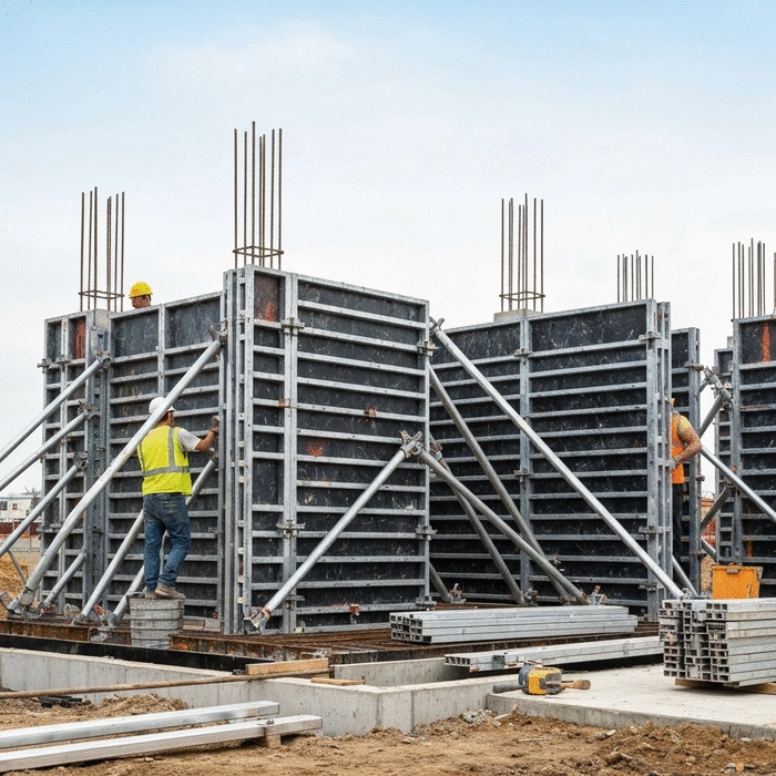 aluminium formwork system benefits and drawbacks