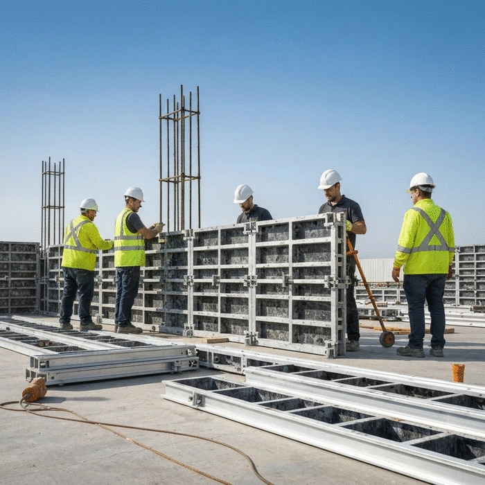 How to Plan and Sequence Aluminium Formwork Assembly for Faster Construction Cycles
