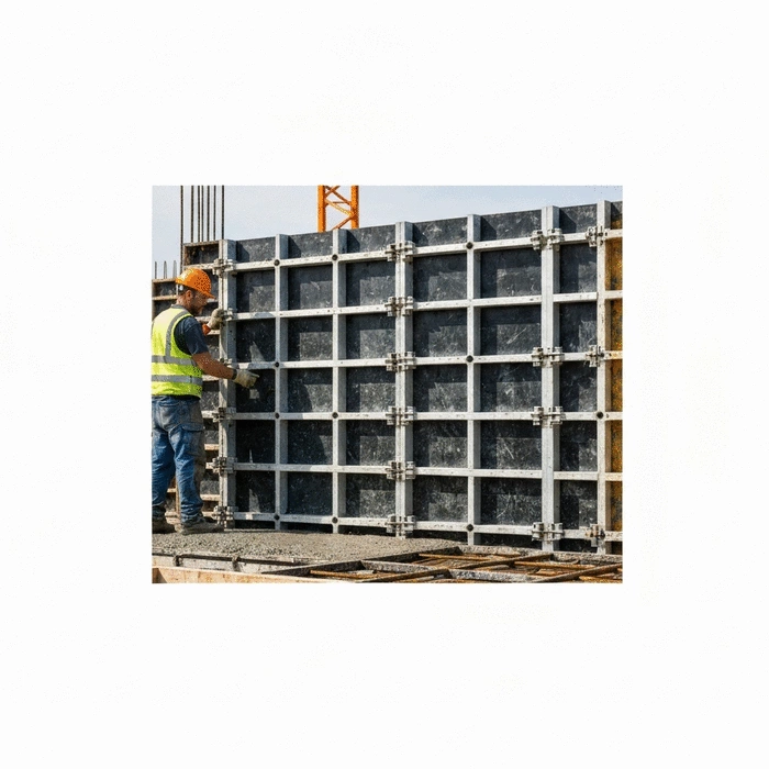 how does aluminium formwork work