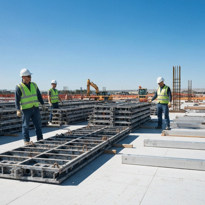 Preparing Sites for Aluminium Formwork